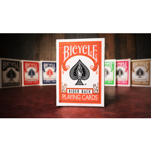 Bicycle Orange Playing Cards by USPCC