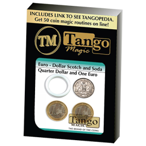 Euro-Dollar Scotch And Soda (ED000) (Quarter Dollar and 1 Euro) by Tango-Trick