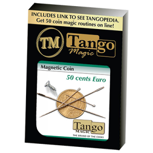Magnetic Coin 50 cent Euro by Tango - Trick (E0018)