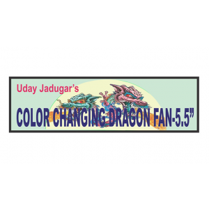Color Changing Dragon Fan 5"- Trick