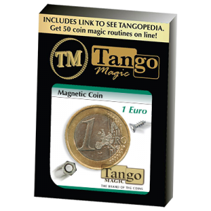 Magnetic Coin (1 Euro)E0020 by Tango - Trick