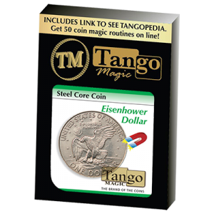 Steel Core Coin Eisenhower US Dollar (D0028) by Tango -Trick