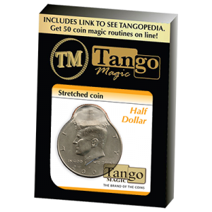 Stretched Coin - Half Dollar by Tango - Trick (D0096)
