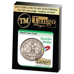 Steel Core Coin US Quarter Dollar (D0030) by Tango -Trick