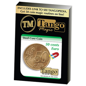 Steel Core Coin (50 Cent Euro) by Tango -Trick (E0022)