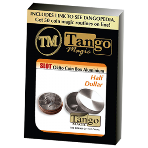 Slot Okito Box Half Dollar Aluminum by Tango -Trick (A0015)