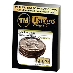 Stack of Coins Quarter Dollar - Trick (D0055)