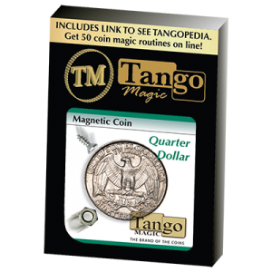 Magnetic Coin D0026(Quarter Dollar) by Tango - Trick