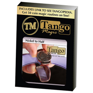 Nickel to Half Dollar by Tango - Trick (D0071)