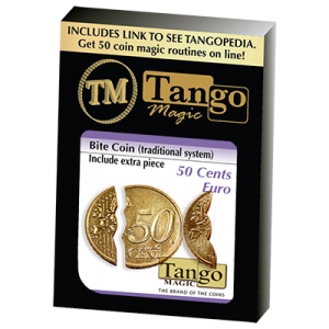 Biting Coin (50c Euro Traditional) (E0045) from Tango