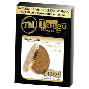 Flipper Coin 50 Cent Euro (E0035) by Tango - Trick