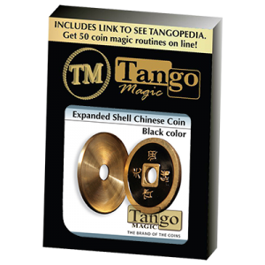 Expanded Chinese coin Shell made in Brass (CH004) from Tango Coin Magic