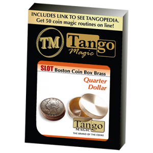 Slot Boston Box Brass Quarter by Tango -Trick (B0022)