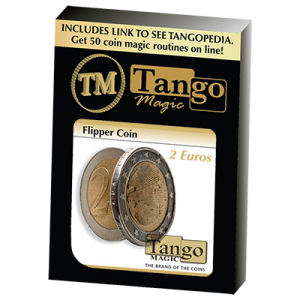 Flipper Coin 2 Euro by Tango Magic - Trick (E0036)