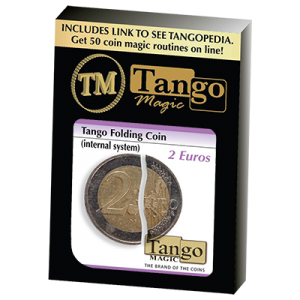 Tango Folding Coin 2 Euro Internal System by Tango-Trick (E0039)