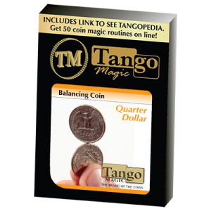Balancing Coin (Quarter Dollar)(D0066) by Tango Magic - Trick