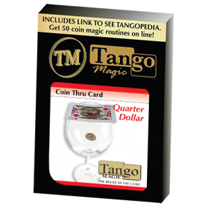 Coin Thru Card (Quarter Dollar) (D0017) Tango