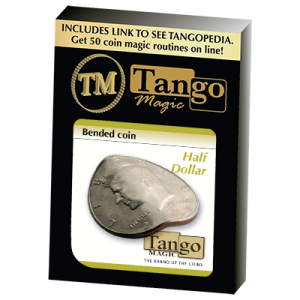 Bended Coin (Half Dollar)(D0098) by Tango - Trick