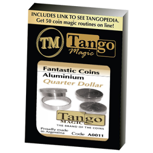 Fantasic Coins Quarter Dollar Aluminum (A0011) (Made with Real Coins) by Tango-Trick