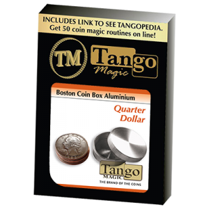 Boston Box (Quarter Dollar Aluminum) by Tango -Trick (A0007)