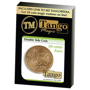 Double Sided Coin (50 cent Euro) (E0025) by Tango - Trick