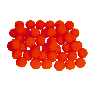 1 inch Regular Sponge Ball (Red) Bag of 50 from Magic by Gosh
