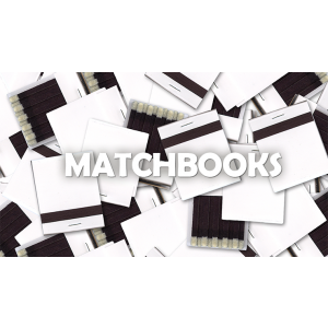 White matchbooks (Box of 50)