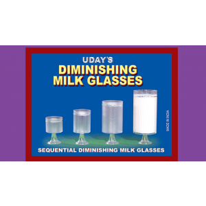Diminishing Milk Glasses by Uday - Trick
