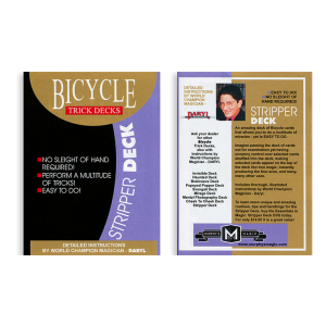 Stripper Deck Mandolin Bicycle (Red)