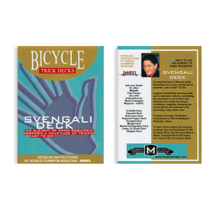 Svengali Deck Mandolin Bicycle (Red)