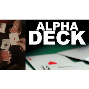 Alpha Deck (Cards and Online Instructions) by Richard Sanders - Trick