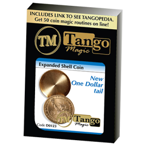 Expanded Shell New One Dollar (Tails)(D0123) by Tango Magic
