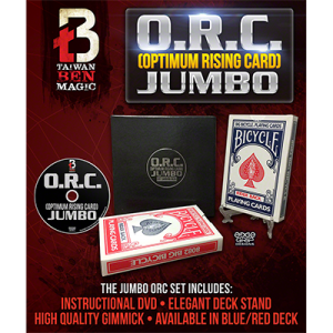 O.R.C.(Optimum Rising Card) Jumbo Blue by Taiwan Ben - Trick