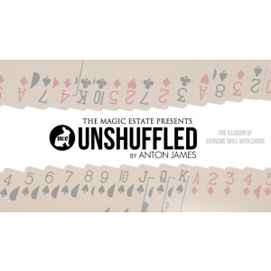 Unshuffled (DVD & Gimmicks) by Anton James Presented by The Magic Estate - Trick