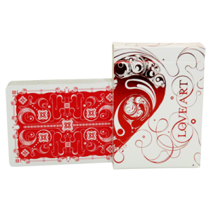 Love Art Deck(Red / Limited Edition)deck By Bocopo.co USPPC