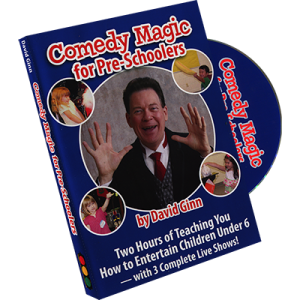 Comedy Magic for Pre-Schoolers by David Ginn - DVD