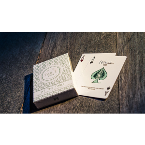 At the Table Playing Cards (green)