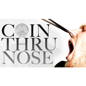 Coin Thru Nose by Tyler Sutter  & The Magic Estate - Trick