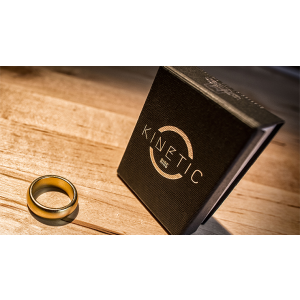 Kinetic PK Ring (Gold) Curved size 11 by Jim Trainer - Trick