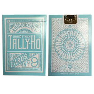 Tally Ho Reverse Circle back (Mint Blue) Limited Ed. by Aloy Studios / USPCC