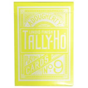 Tally Ho Reverse Circle back (Yellow) Limited Ed. by Aloy Studios / USPCC