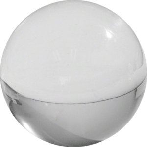 Contact Juggling Ball (Acrylic, CLEAR, 70mm) - Trick