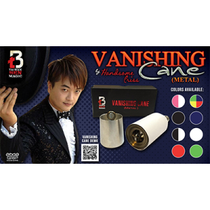 Vanishing Cane (Metal / Rainbow)  by Handsome Criss and Taiwan Ben Magic - Tricks