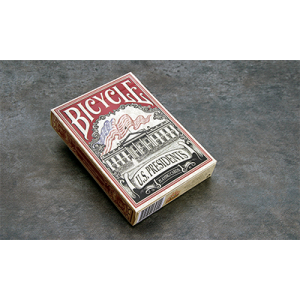 Bicycle US Presidents Playing Cards (Red Collector Edition) by Collectable Playing Cards