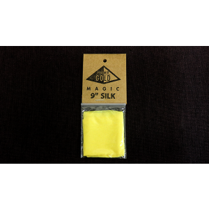 Silk 9 inch (Yellow) by Pyramid Gold Magic