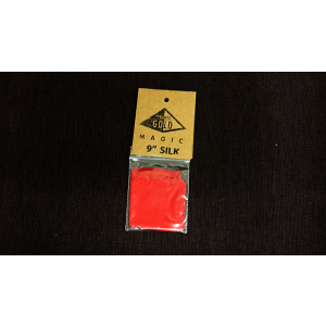 Silk 9 inch (Bright Red) by Pyramid Gold Magic