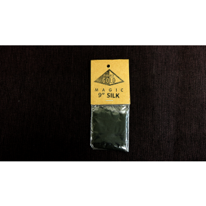 Silk 9 inch (Black) by Pyramid Gold Magic