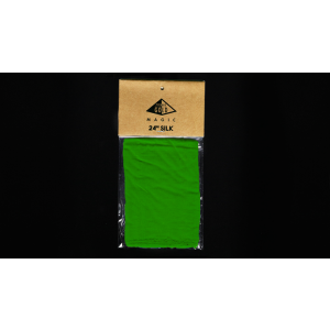 Silk 24 inch (Green) by Pyramid Gold Magic
