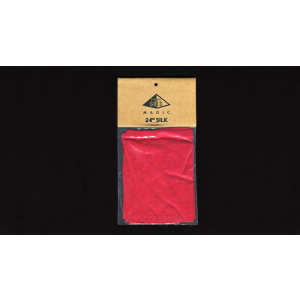 Silk 24 inch (Bright Red) by Pyramid Gold Magic