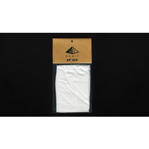 Silk 24 inch (White) by Pyramid Gold Magic